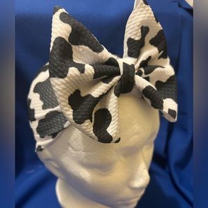 Cow Print Headwrap